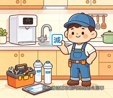 热水器洁醒功能闪烁是怎么回事