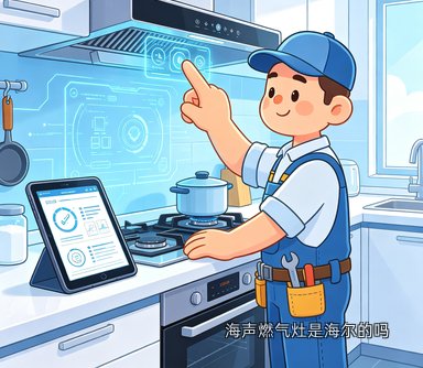海声燃气灶是海尔的吗