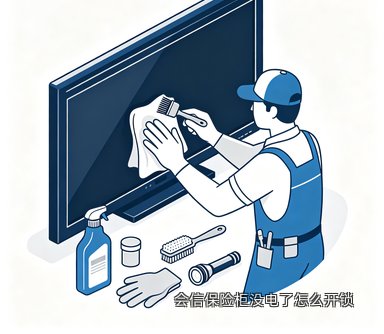 会信保险柜没电了怎么开锁