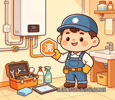 迅达集成灶清洗视频教程