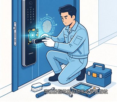 高雅居指纹密码锁怎么设置指纹