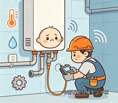 卡丽智能马桶怎么冲水