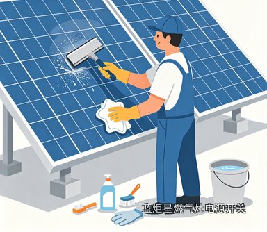 蓝炬星燃气灶电源开关