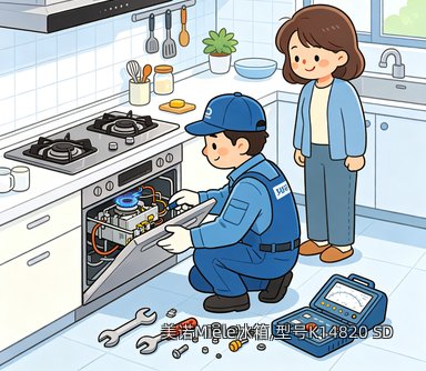 美诺Miele冰箱,型号K14820 SD