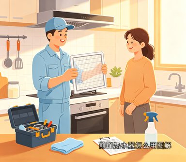 前锋热水器怎么用图解
