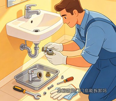 龙裕防盗门门扇能拆卸吗