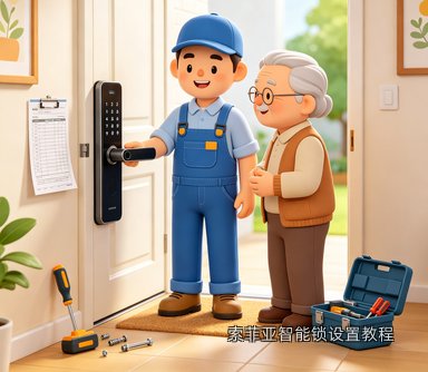 索菲亚智能锁设置教程