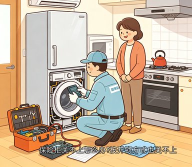 保险柜关不上怎么办?按开锁方式也关不上