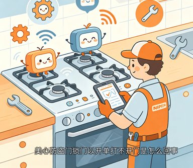 美心防盗门锁门以开单打不开门是怎么回事