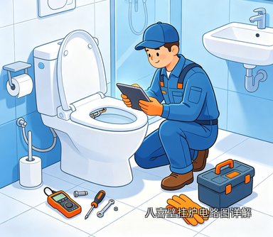 八喜壁挂炉电路图详解