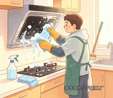 清华阳光空气能工厂