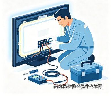 美的洗衣机e3是什么故障