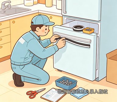 歌派智能锁怎么录入指纹