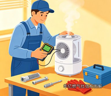 华亿燃气灶结构图解