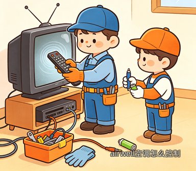 airwell空调怎么控制