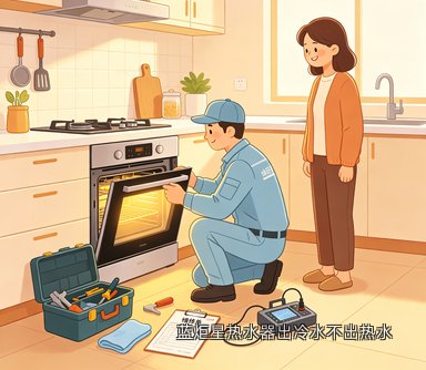 蓝炬星热水器出冷水不出热水