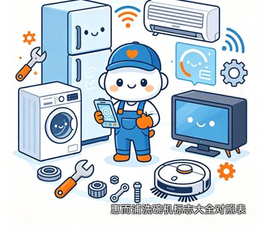 惠而浦洗碗机标志大全对照表