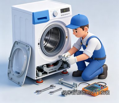 云米智能锁ms111安装