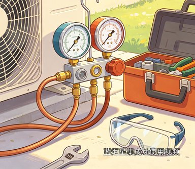 蓝炬星集成灶使用视频