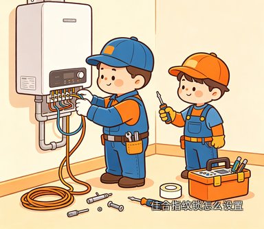 佳合指纹锁怎么设置