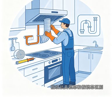 指纹锁真锁芯和假锁芯区别
