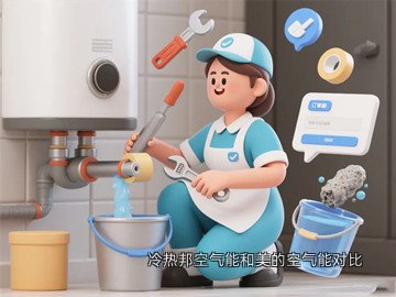 冷热邦空气能和美的空气能对比