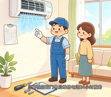 欣喜悦防盗门售后维修电话24小时服务