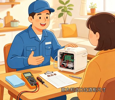 意大利进口红酒柜尺寸