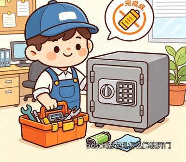 bosch洗衣机怎么解锁开门