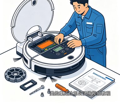 美的集成灶怎么清洗视频教程