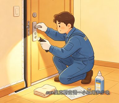 aux奥克斯空调一小时用多少电