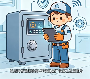 帝尼特智能指纹锁h28恢复出厂设置孔位置图片