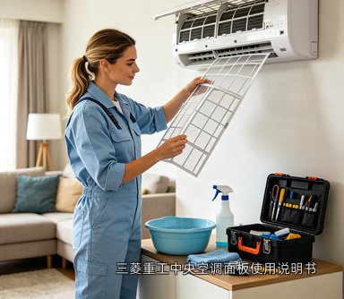 三菱重工中央空调面板使用说明书