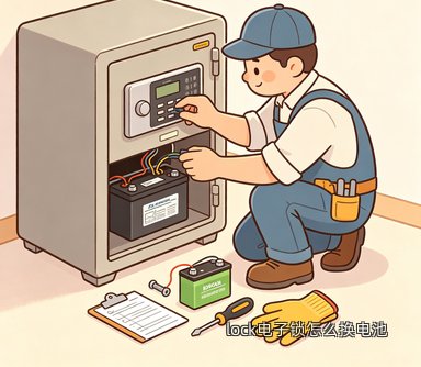 lock电子锁怎么换电池