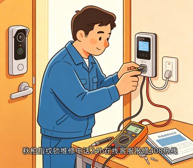 秋柏指纹锁维修电话24h在线客服报修400热线