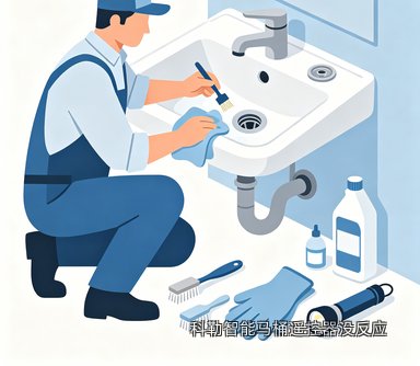 科勒智能马桶遥控器没反应