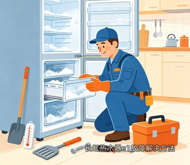 长虹热水器e1故障解决方法