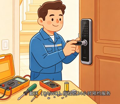 戴沃(DAIWO)指纹锁24小时预约服务