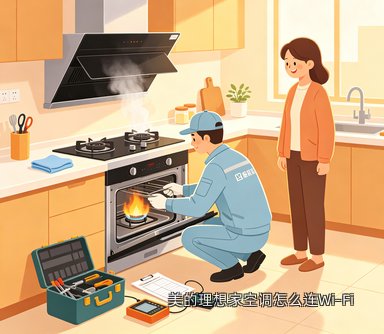 美的理想家空调怎么连Wi-Fi
