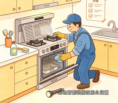 必达智能锁指纹怎么设置