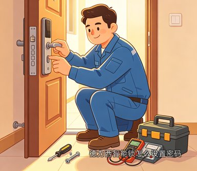 德力西智能锁怎么设置密码