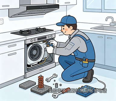 美的华凌油烟机售后服务电话