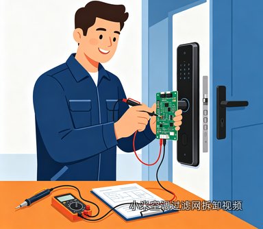 小米空调过滤网拆卸视频