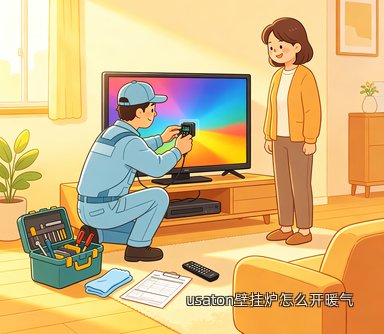 usaton壁挂炉怎么开暖气