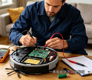 一鹿智能锁怎么录指纹