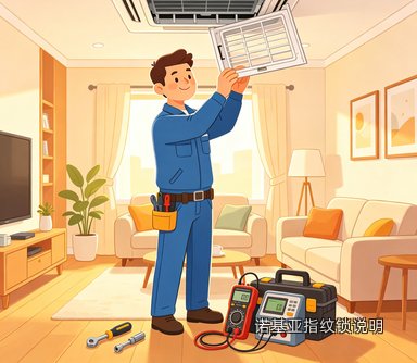 诺基亚指纹锁说明