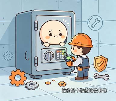 简约妮卡指纹锁说明书