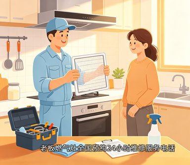 老板燃气灶全国预约24小时维修服务电话