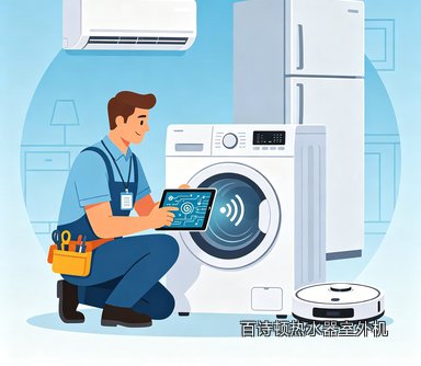 百诗顿热水器室外机