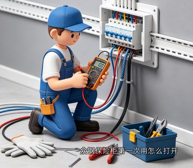 众钢保险柜第一次用怎么打开